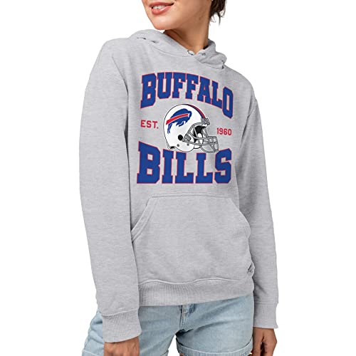 Buffalo Bills Team Helmet Fleece Hoodie - Medium