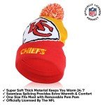 Ultra Game Standard END Zone HAT Gloves Set, Team Color 2, One Size