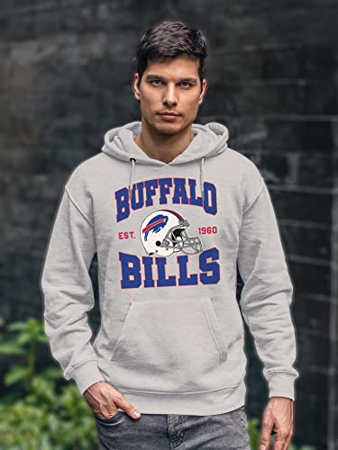 Buffalo Bills Team Helmet Fleece Hoodie - Medium