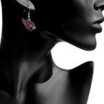NFL Siskiyou Sports Womens Arizona Cardinals Dangle Earrings One Size Team Color