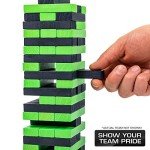 Wild Sports NFL Atlanta Falcons Table Top Stackers Game , 3" x 1" x .5"