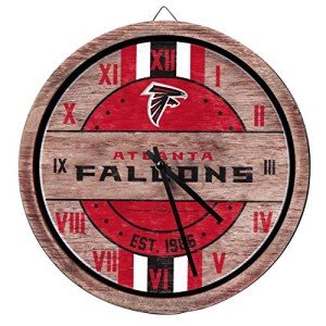 FOCO NFL Atlanta Falcons Barrel Wall Clock