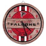 FOCO NFL Atlanta Falcons Barrel Wall Clock