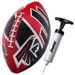 Franklin Sports NFL Atlanta Falcons Football - Youth Football - Mini 8.5" Rubber Football - Perfect for Kids - Team Logos and Colors!