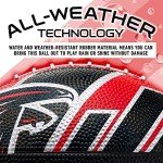 Franklin Sports NFL Atlanta Falcons Football - Youth Football - Mini 8.5" Rubber Football - Perfect for Kids - Team Logos and Colors!