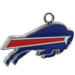 NFL Siskiyou Sports Womens Buffalo Bills Fan Bead Dangle Earrings One Size Team Color, blue