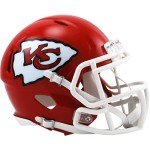 Riddell Revolution Speed Mini Helmet - Kansas City Chiefs