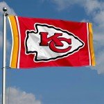WinCraft Kansas City Chiefs KC Large 3x5 Flag