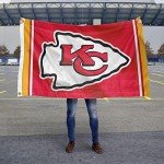 WinCraft Kansas City Chiefs KC Large 3x5 Flag