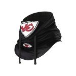 FOCO Kansas City Chiefs NFL Black Drawstring Hooded Gaiter
