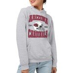 Junk Food Clothing x NFL - Arizona Cardinals - Team Helmet - Unisex Adult Pullover Fleece Hoodie for Men and Women - Size Large