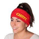 FOCO Kansas City Chiefs NFL Womens Knit Fit Headband