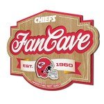 YouTheFan NFL Kansas City Chiefs Fan Cave Sign