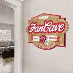 YouTheFan NFL Kansas City Chiefs Fan Cave Sign