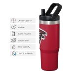 FOCO Atlanta Falcons NFL 30 oz Straw Tumbler