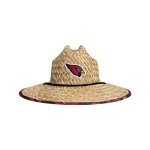 FOCO mens Nfl Team Logo Floral Sun Straw Hat, Team Logo, One Size US