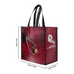 FOCO Arizona Cardinals NFL 4 Pack Reusable Shopping Bag