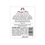 Ménage à Trois 2015 California Red Wine Case