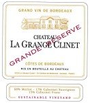 Chateau La Grange Clinet Bordeaux Red Wine 750ml