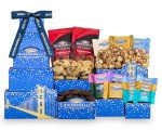 Spring Wine Country Gift Basket with Ghirardelli Chocolates