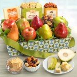 Cheese and Nuts Gourmet Gift Basket