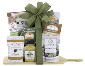 Gourmet Cheese and Salami Gift Basket