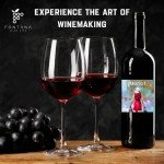 Merlot Wine Making Kit - 6 Gallon, 30 Bottles