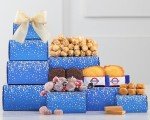 Chocolate and Cookie Tower Wine Country Gift Basket