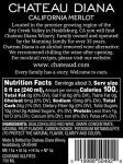 Chateau Diana Non-Alcoholic California Merlot