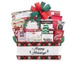 Holiday Flare Wine Gift Basket