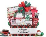 Holiday Flare Wine Gift Basket
