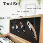 Elegant Wine Gift Box with Decanter Set