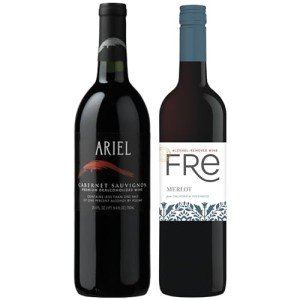 Non-Alcoholic Wine Sampler: Ariel & Fre Merlot