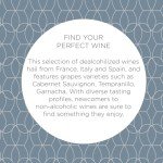 Non-Alcoholic Red Wine Sampler - 5 Bottles 750ml