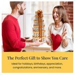 Gourmet Kosher Gift Tower with Snacks and Sweets