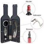 Wine Bottle Accessory Gift Set
