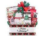 Holiday Cheer Wine Gift Basket