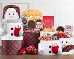 Snowman Gift Tower from Wine Country Baskets