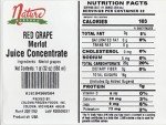 Nature Blessed Pure Merlot Juice Concentrate - 1 Quart