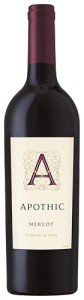 Apothic Merlot Red Wine, 750 mL