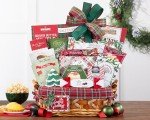 Season's Greetings Gourmet Wine Gift Basket