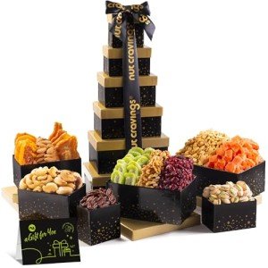 Gourmet Holiday Dried Fruit & Nut Gift Basket