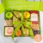 Deluxe Gourmet Fruit and Cheese Gift Box
