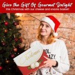 Gourmet Meat and Cheese Christmas Gift Basket