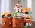 Winter Fox Holiday Wine Gift Tower