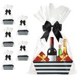 Sturdy Kraft Gift Basket Set - 5 Pack