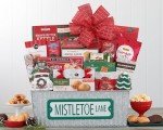 Holiday Party Gourmet Wine Gift Basket