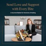 Sympathy Gift Basket with Gourmet Treats