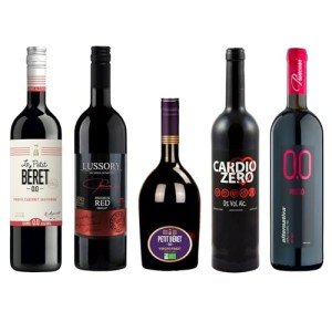 Five Non-Alcoholic Red Wine Sampler Kit