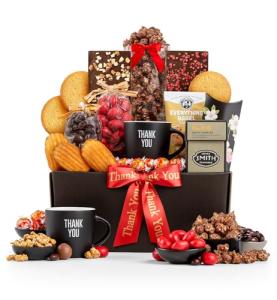 A Thousand Thanks Wine Gift Basket